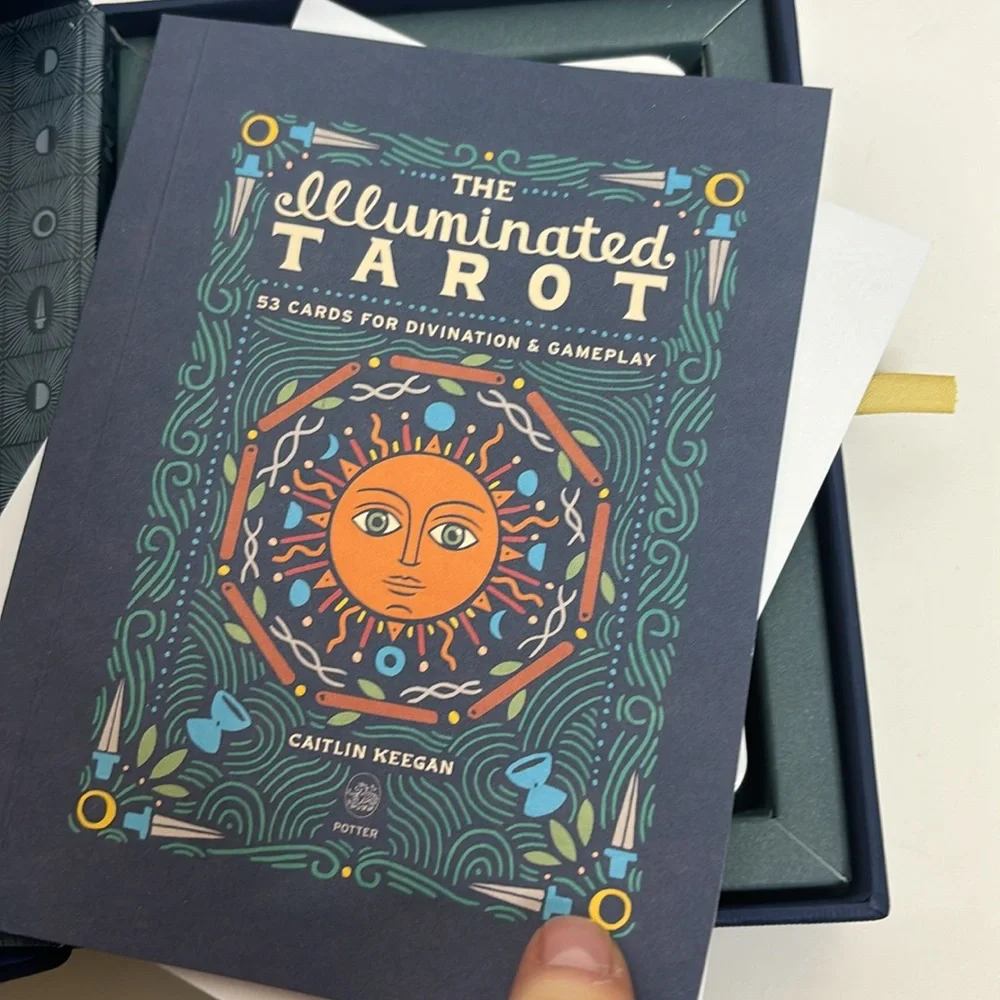 The Illuminated Tarot | Complete Card Deck Along With Instructional Booklet Box